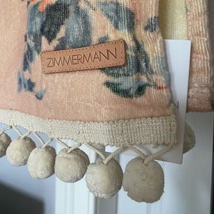 Zimmermann printed towel!